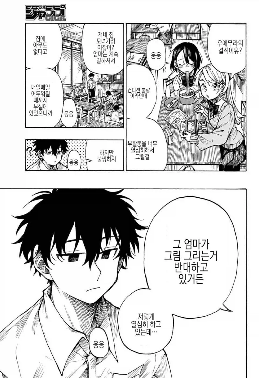 화가, 자신의 그림작품에 살해당하다.manga_22.webp