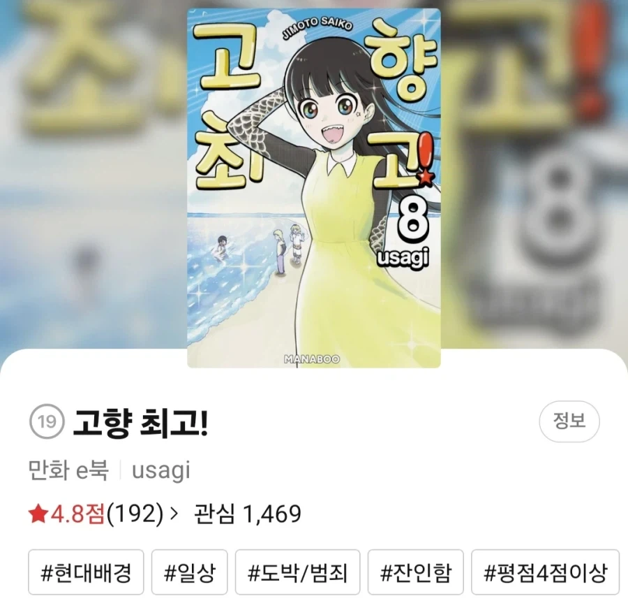 한국쨩 열 높네~ 38도 이미 넘어버렸어~.manwha 대표 이미지