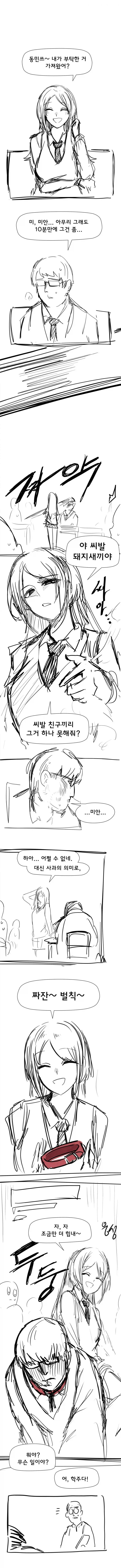 소꿉친구 손가락이 길어진 만화.manhwa 대표 이미지