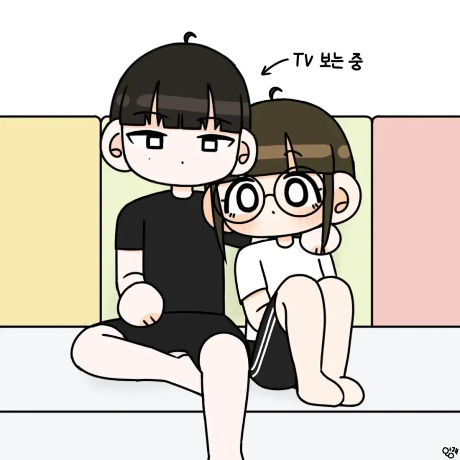호모) 어른이 된 신지와 카오루 대표 이미지