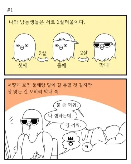엄마와 딸이 서로 공감하는 상황.manhwa 대표 이미지