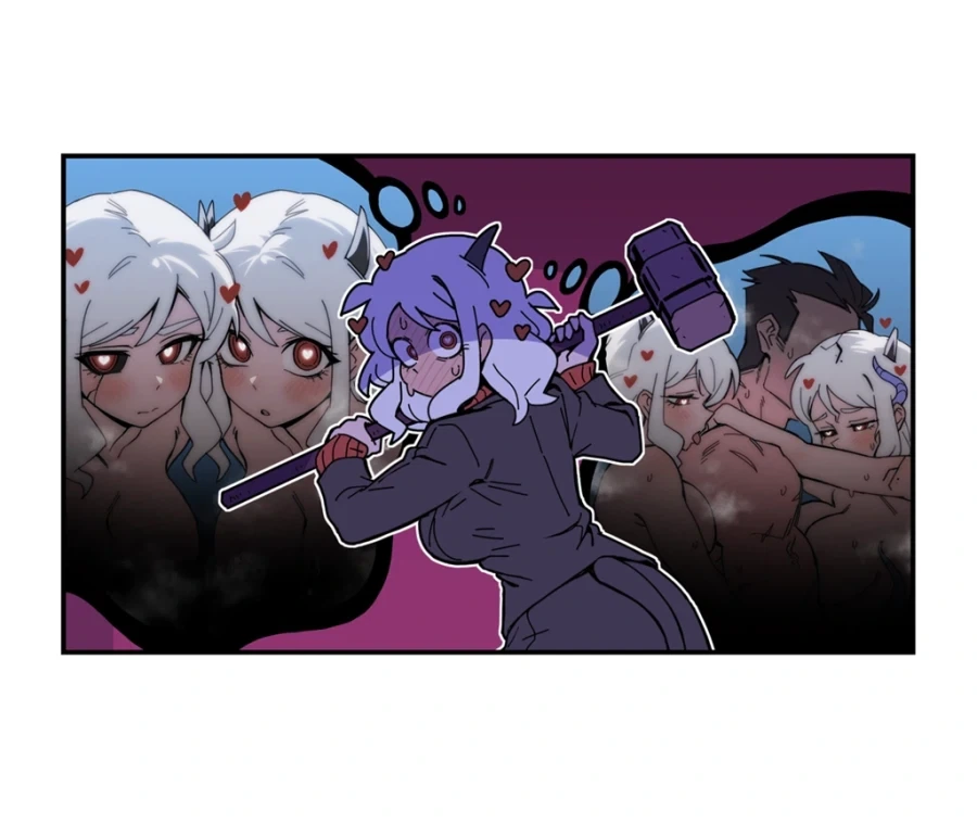 레이와 아스카가 신지 여장 시키는 만화.... 이미지 2