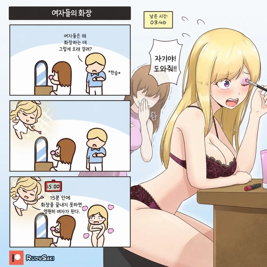마법소녀가 의심받는 만화.manga 대표 이미지
