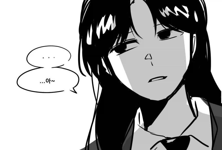 경계심 많은 순수한 전학생 길들이는 백합 만화.manhwa_4.webp