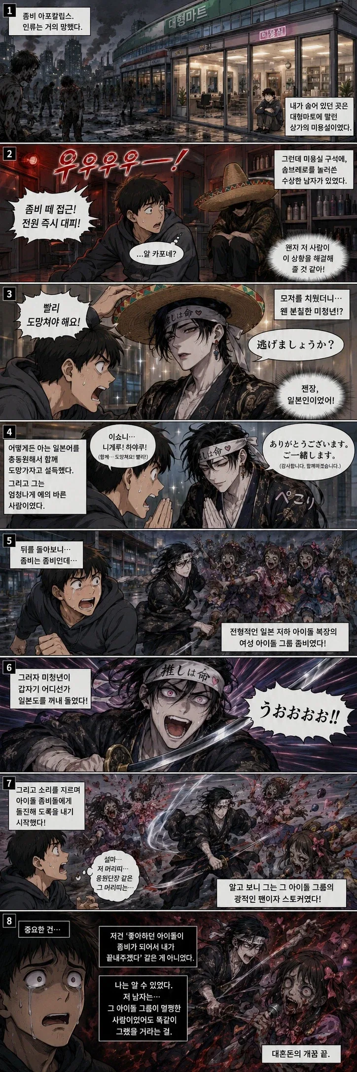 당신이 마지막으로 봤던 만화 세계관으로 환생합니다 이미지 2