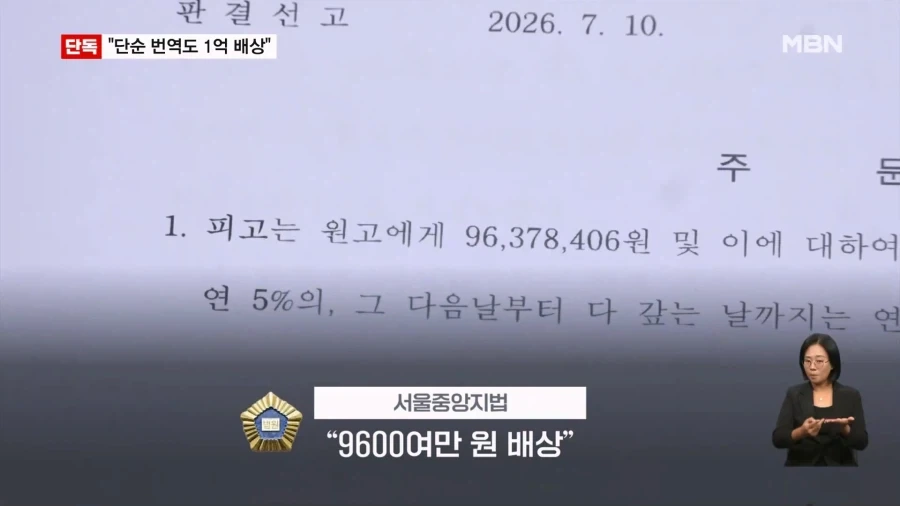 "불법 만화 번역도 1억 배상"…첫 사례 이미지 5