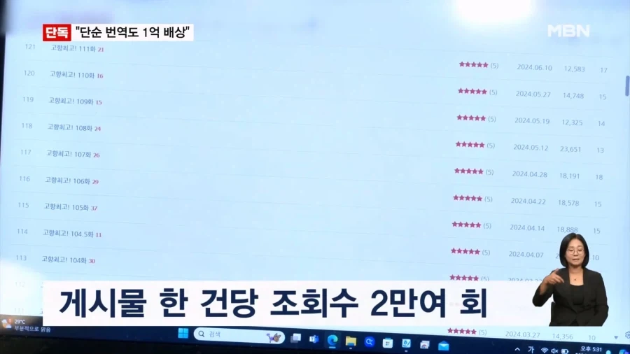 "불법 만화 번역도 1억 배상"…첫 사례 이미지 10