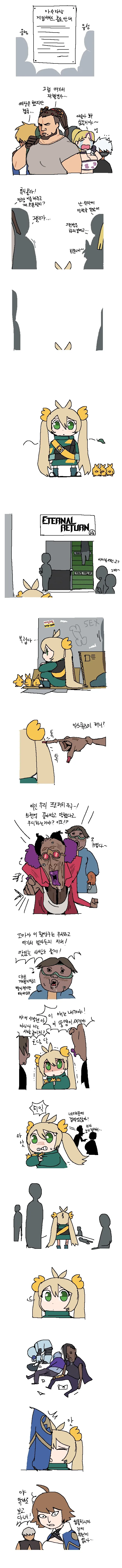 게임에서 극한의 성능충일 경우.manga 대표 이미지