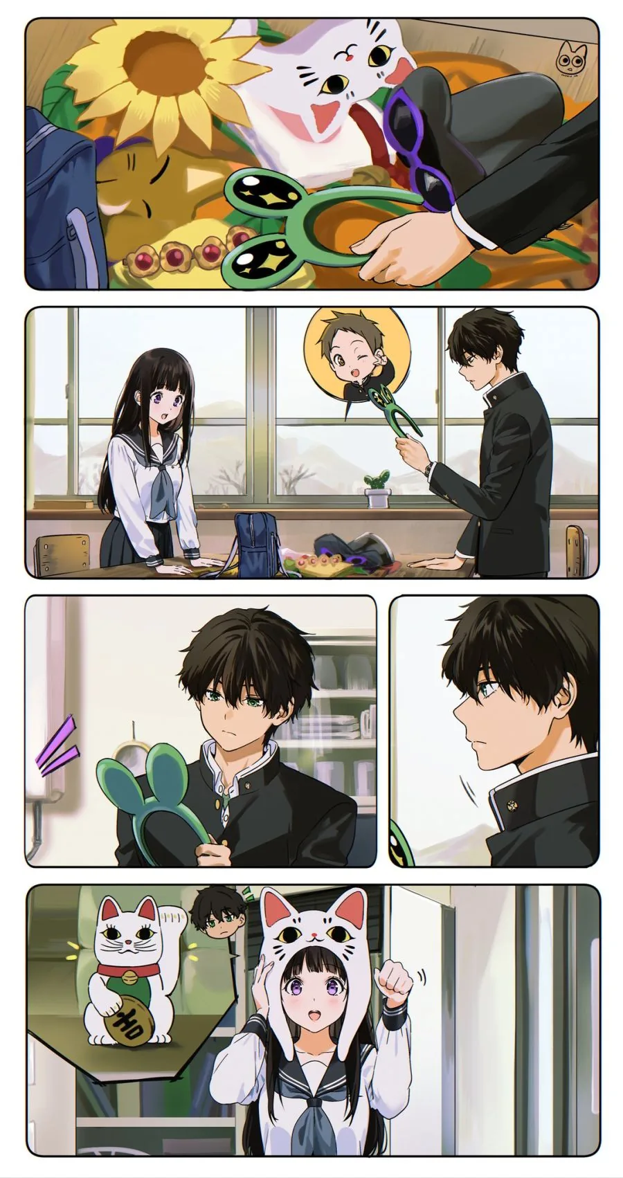 우리집은 갸루들의 집합소가 되었다.manhwa 대표 이미지