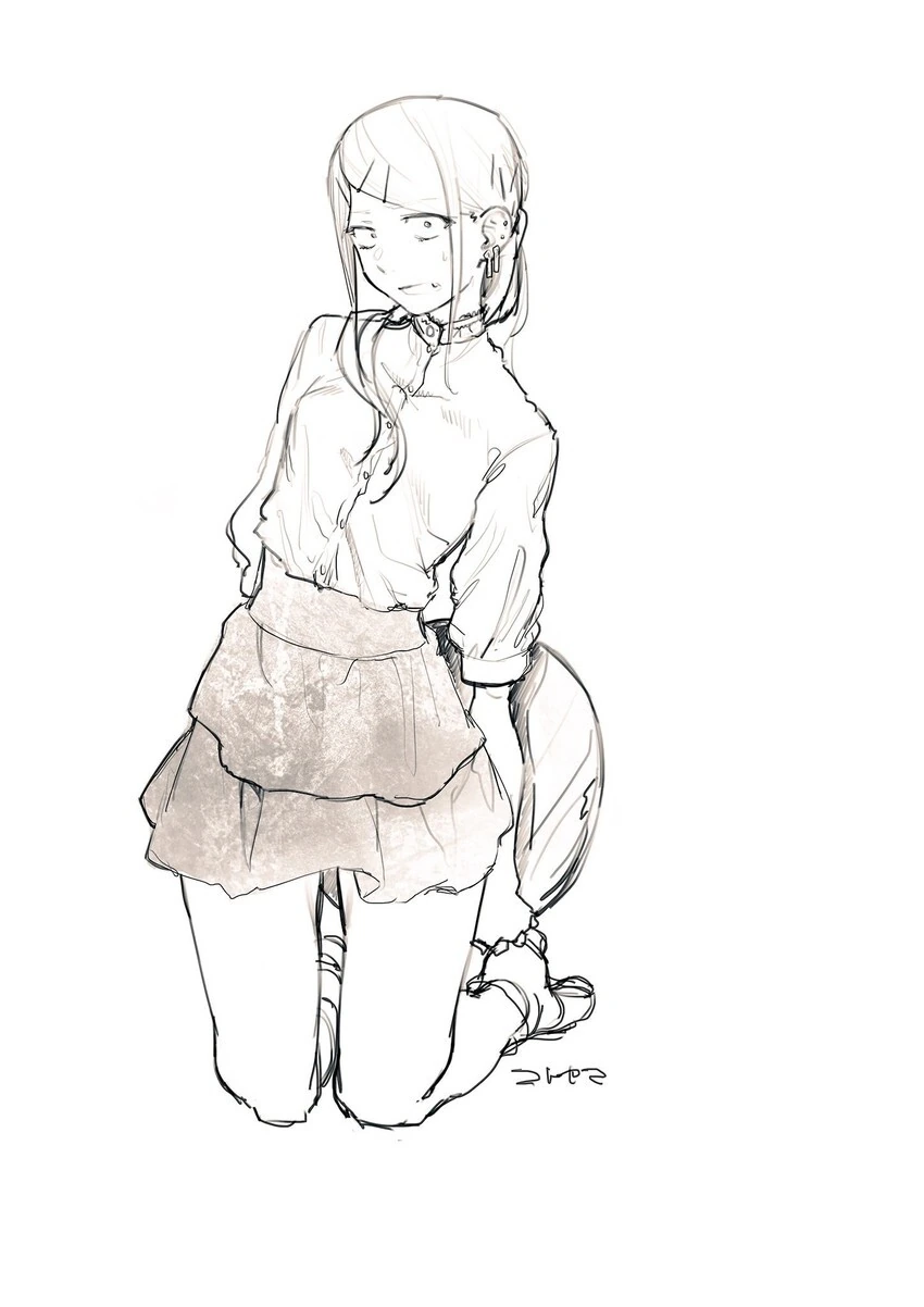 발렌타인데이에 여장한 소꿉친구가 초콜릿을 주는.manga 대표 이미지