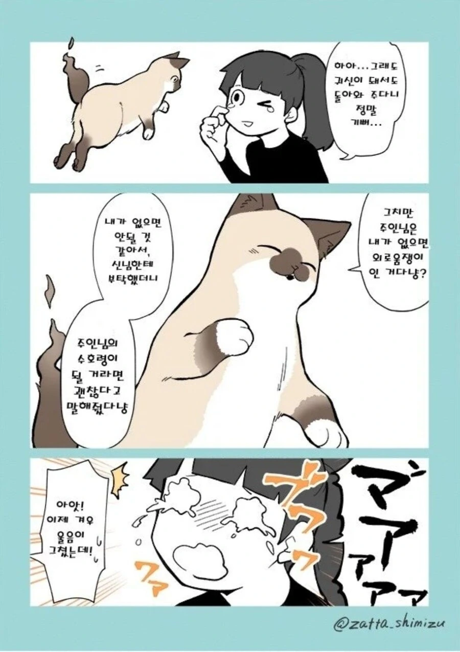 죽은 고양이가 다시 나타나는 만화_3.jpg