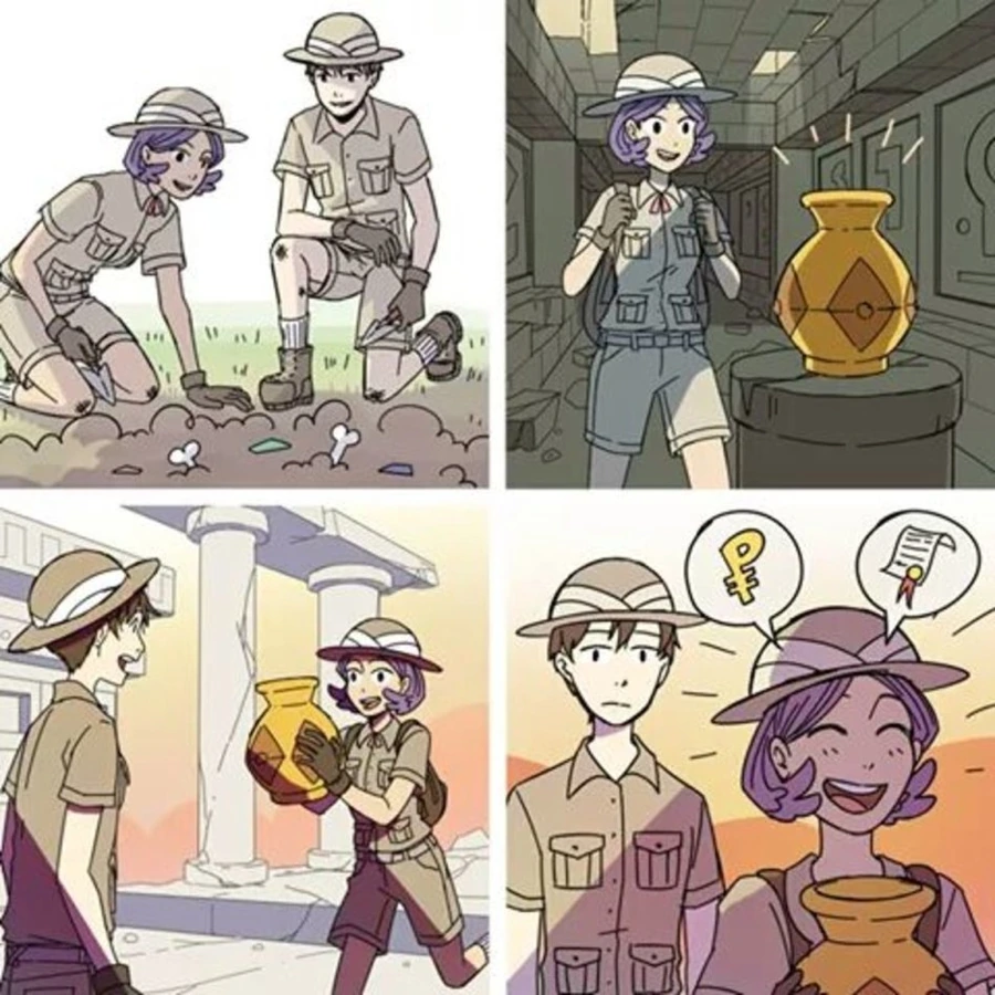 마녀와 이집트 왕자 manhwa 대표 이미지