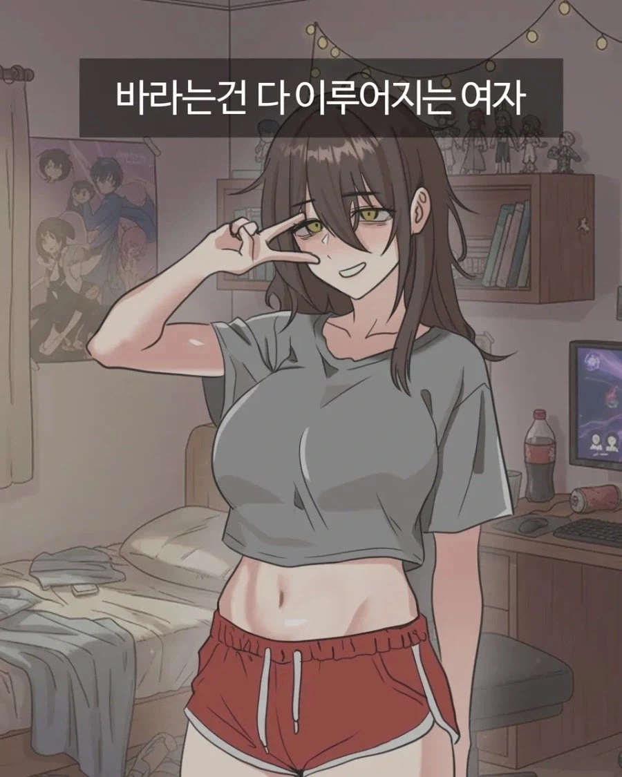 계단이 안보이는 여사친 Manhwa 대표 이미지
