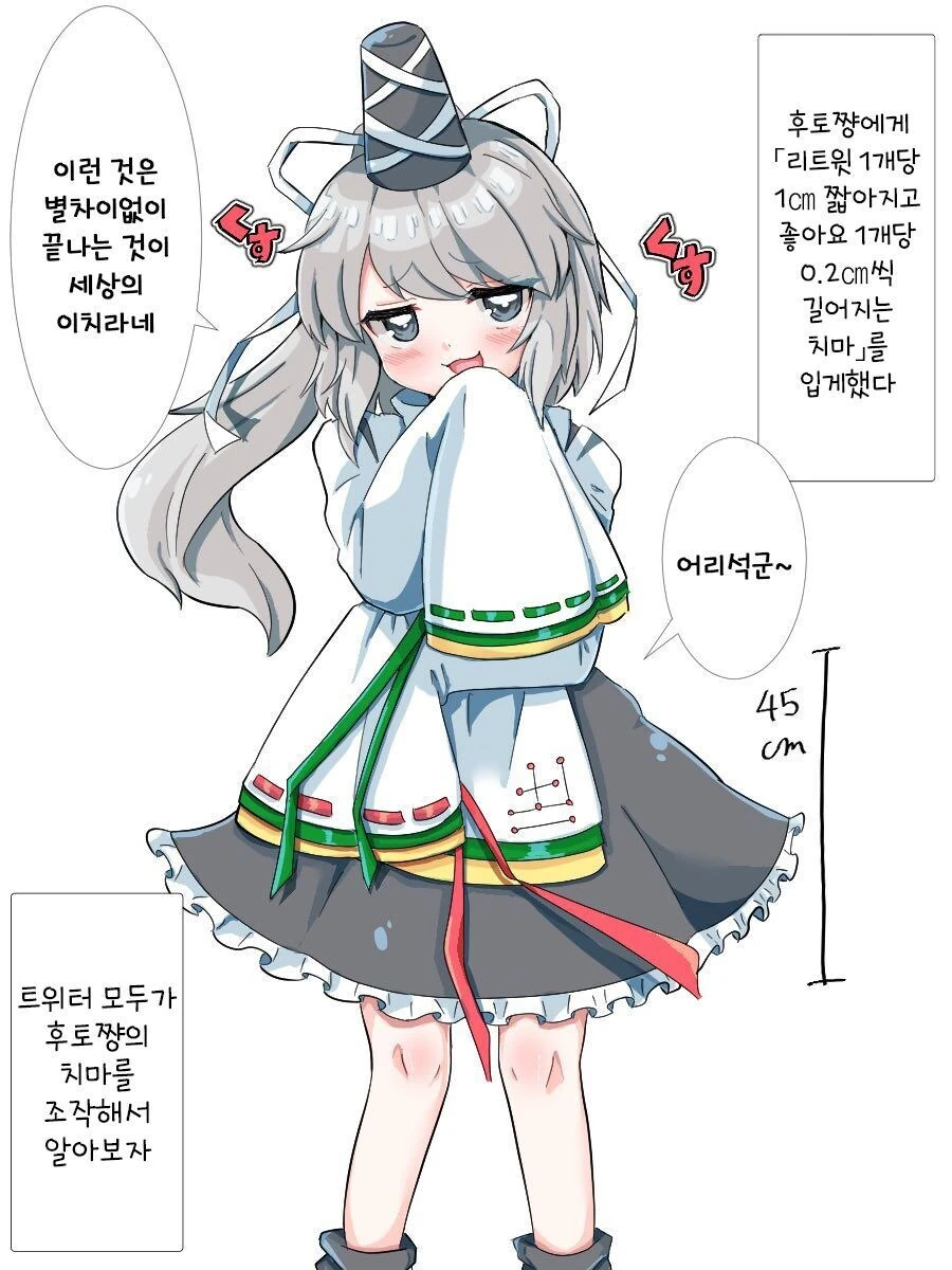 음침녀와 카톡하는 망가 대표 이미지