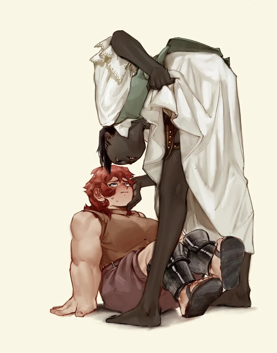 오디세이) 아테나가 옷검사하는.manwha 이미지 2