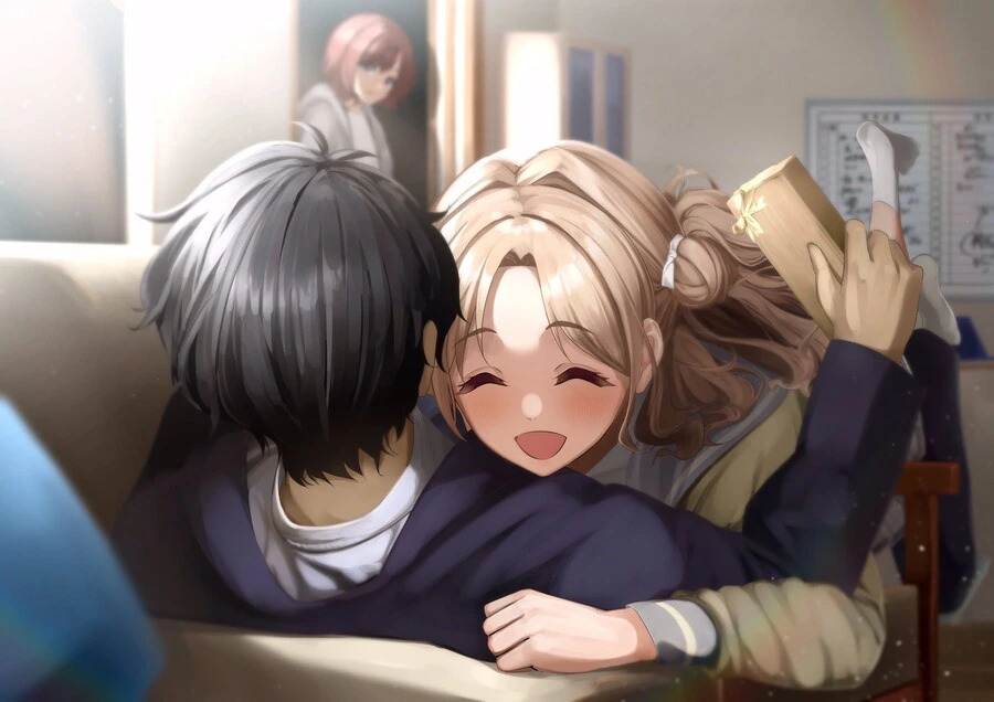 @) 녹칠에게 선물을 주는 프로듀서.jpg_2.jpg