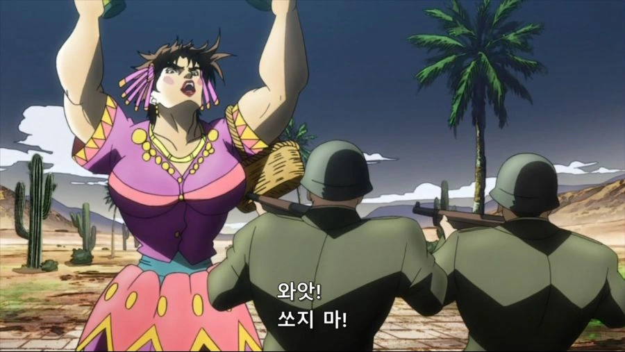 죠죠의 기묘한 모험 1기 - 12 RAW (MX 1280x720 x264 AAC).mp4_20200906_103949.707.jpg