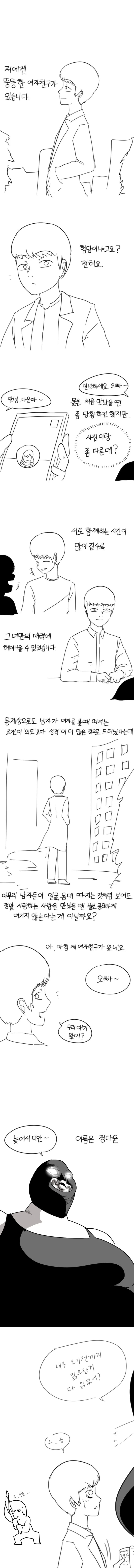 기르던 개가 인간이 된 만화 대표 이미지