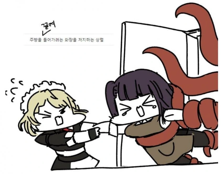 퉁퉁이랑 비실이가 미션 임파서블 찍는 만화 대표 이미지