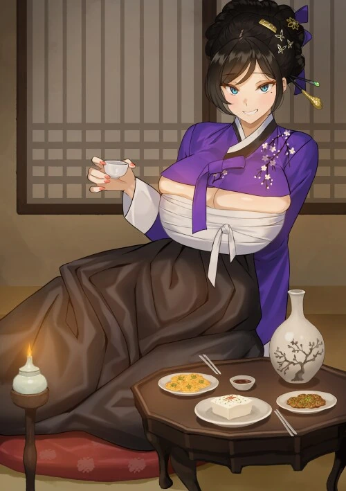"후후, 게 같은건 평상시에도 먹는거잖아? 그걸 초밥집에서 먹어?".manhwa 이미지 5