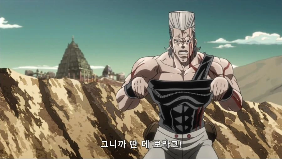 [네로] 죠죠의 기묘한 모험 3부 ~스타더스트 크루세이더스~ 11화 (MX 1280x720 x264 AAC1).mp4_20200909_212144.740.jpg