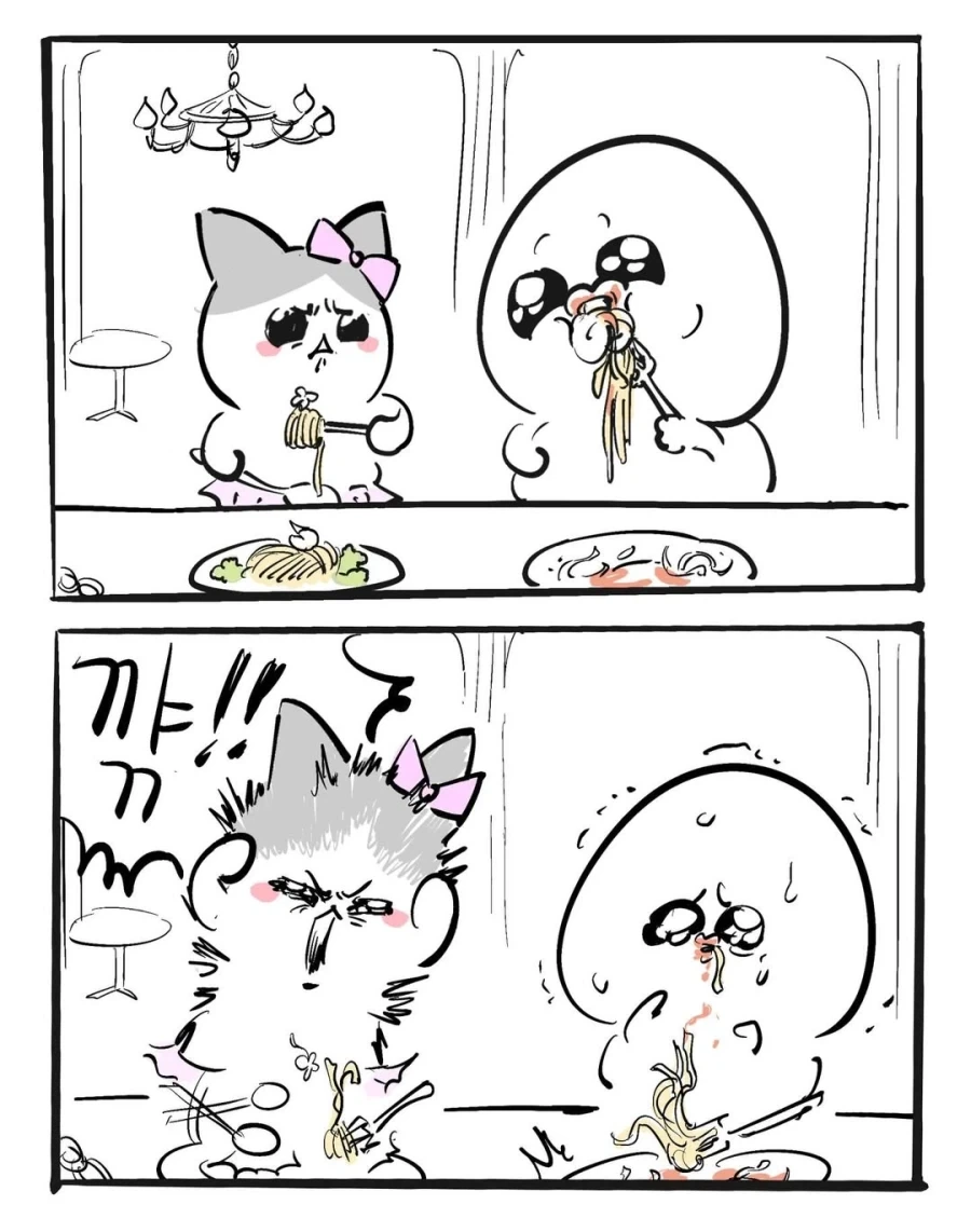 (원신) 여행자랑 방랑자 썸타는 만화.manga 이미지 2