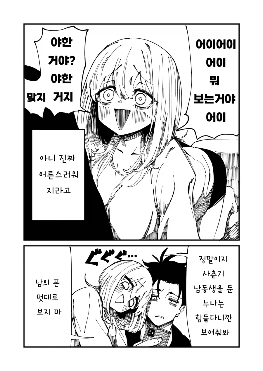 정신연령이 어린애인 누나 .manwha_10.webp