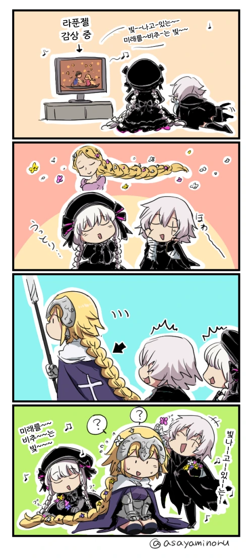 [FGO] 디즈니 만화를 본 어린이들