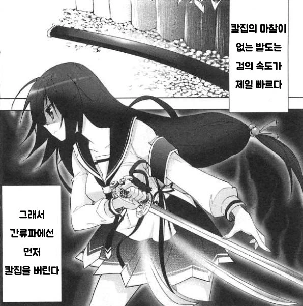특이점이 와버린 일본 만화의 발도술 甲