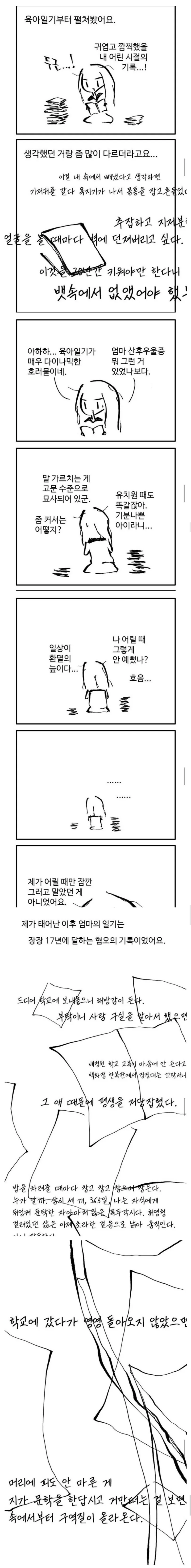 출하? 당하고도 버틴 만화 대표 이미지