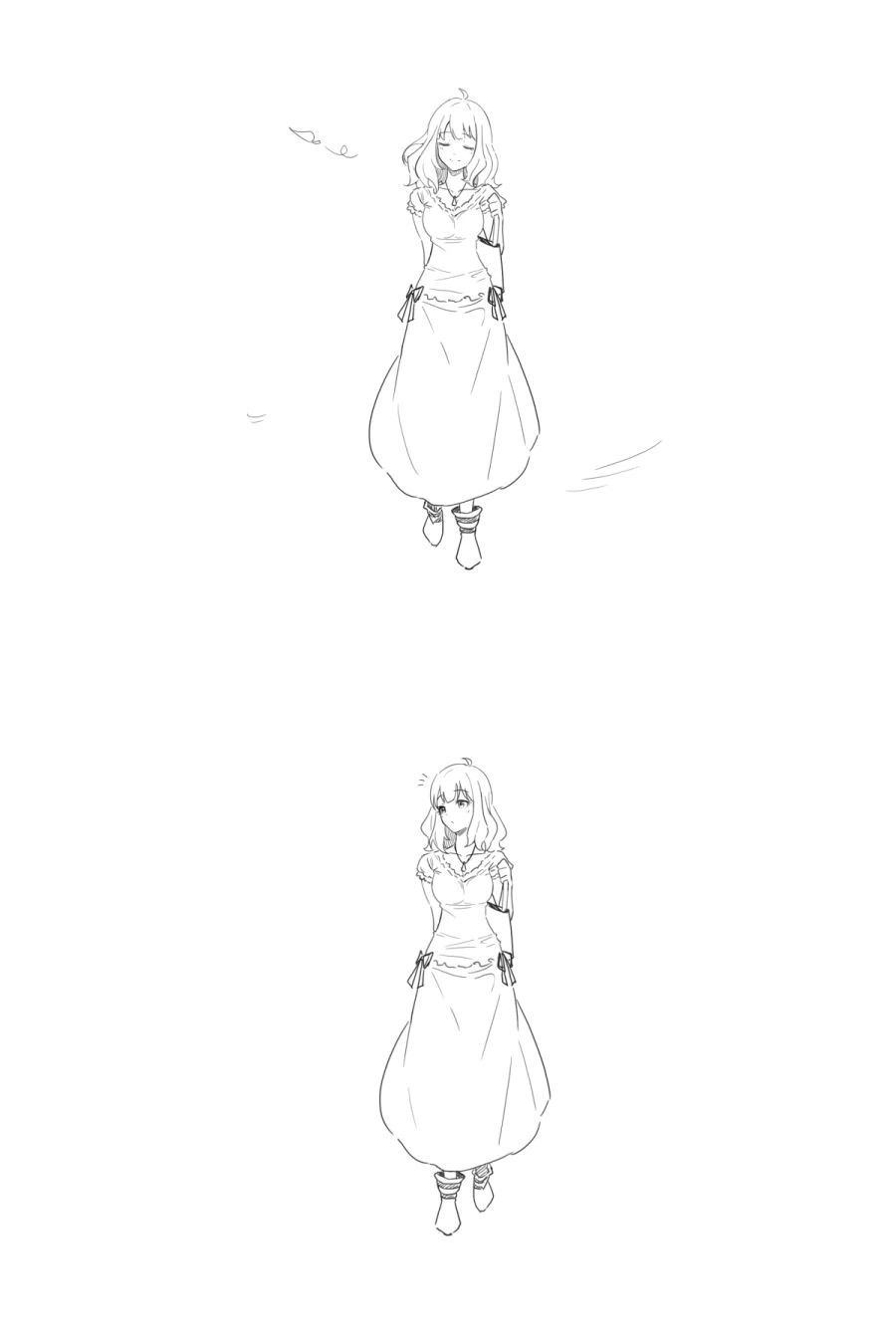 @) 과거의 자신을 돌아보는 모모코.manga - 이미지 2