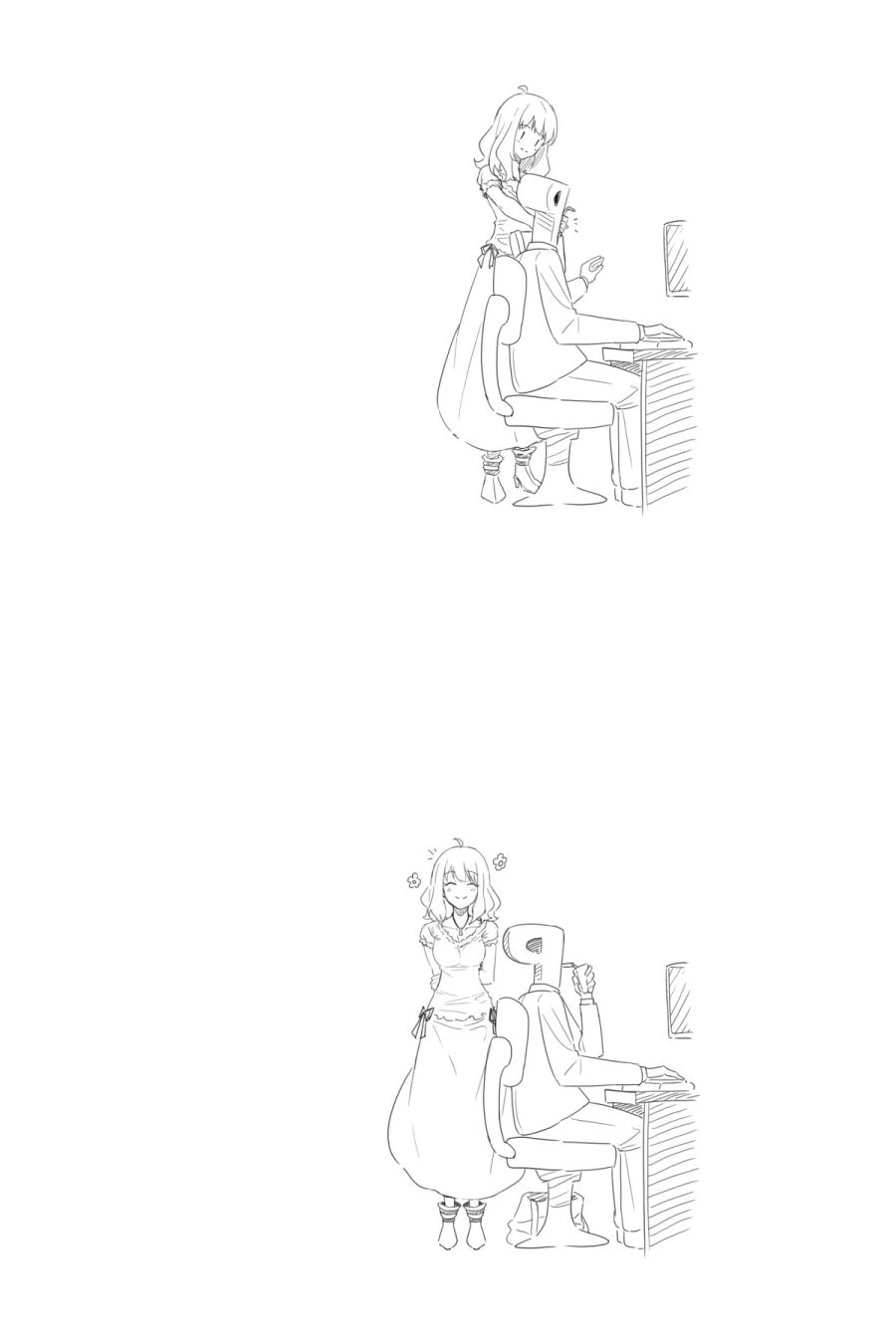 @) 과거의 자신을 돌아보는 모모코.manga - 이미지 12