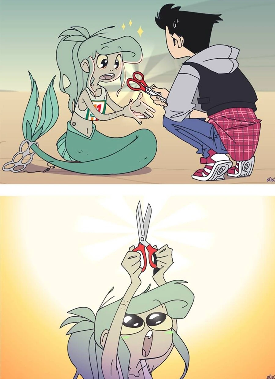 쓰레기 인어공주 만화.manhwa - 이미지 5