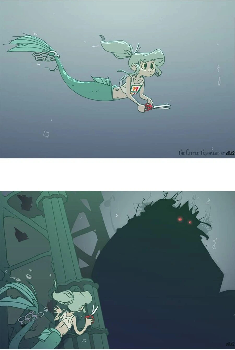 쓰레기 인어공주 만화.manhwa - 이미지 6