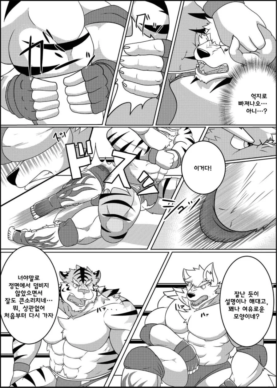 퍼리같고 ㅎㅁ같지만 평범한 레슬링 manhwa - 이미지 8
