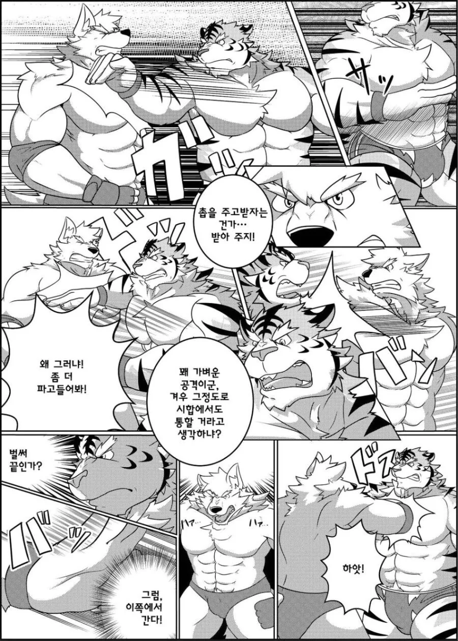 퍼리같고 ㅎㅁ같지만 평범한 레슬링 manhwa - 이미지 9