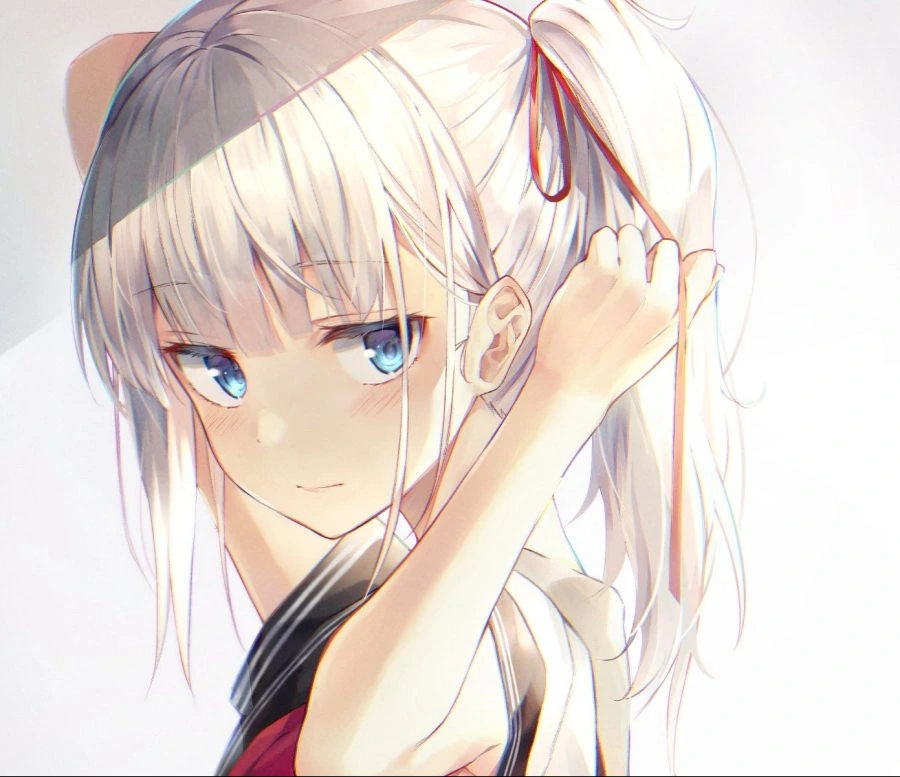 암살을 시도하는 여자애.Manga
