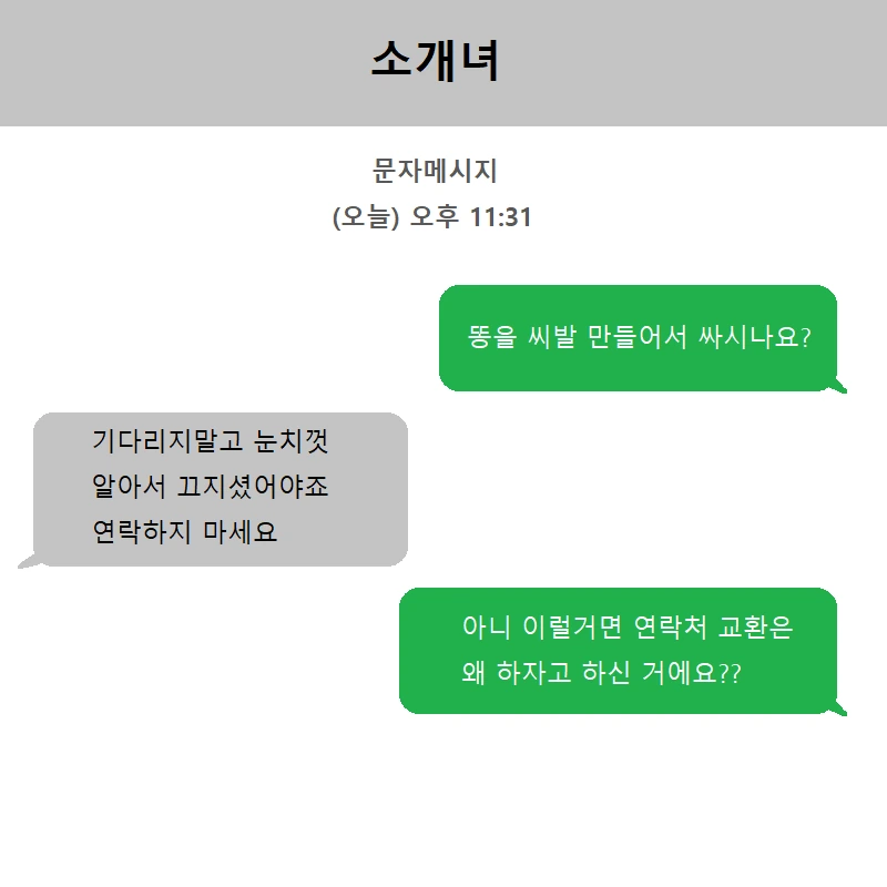 소개팅 나갔다가 치욕당하고 정신차린 만화 - 이미지 16