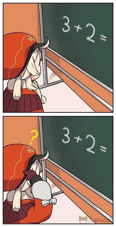원신)가장 귀여웠던 클레 만화.manwha
