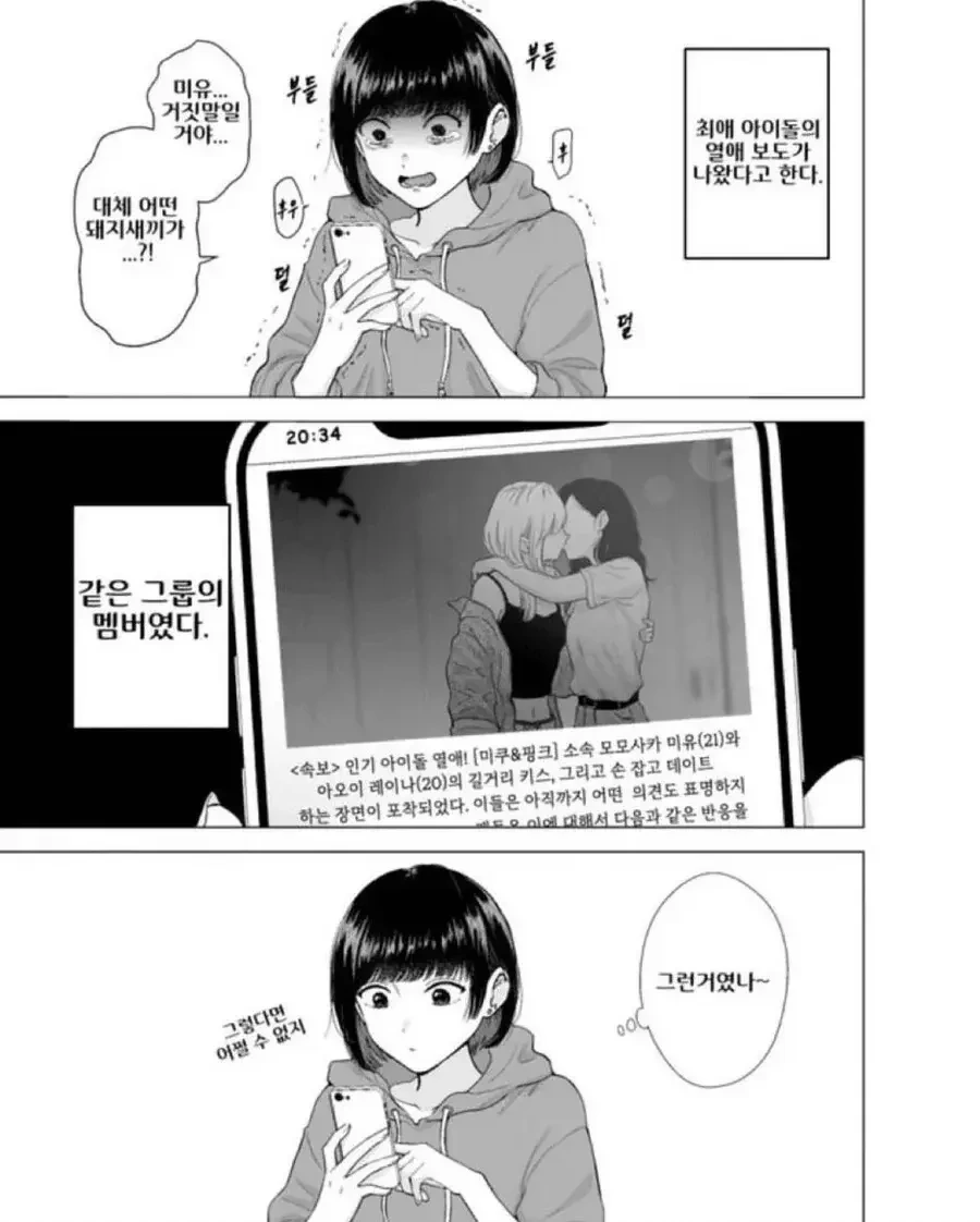 최애 아이돌의 열애보도.manhwa