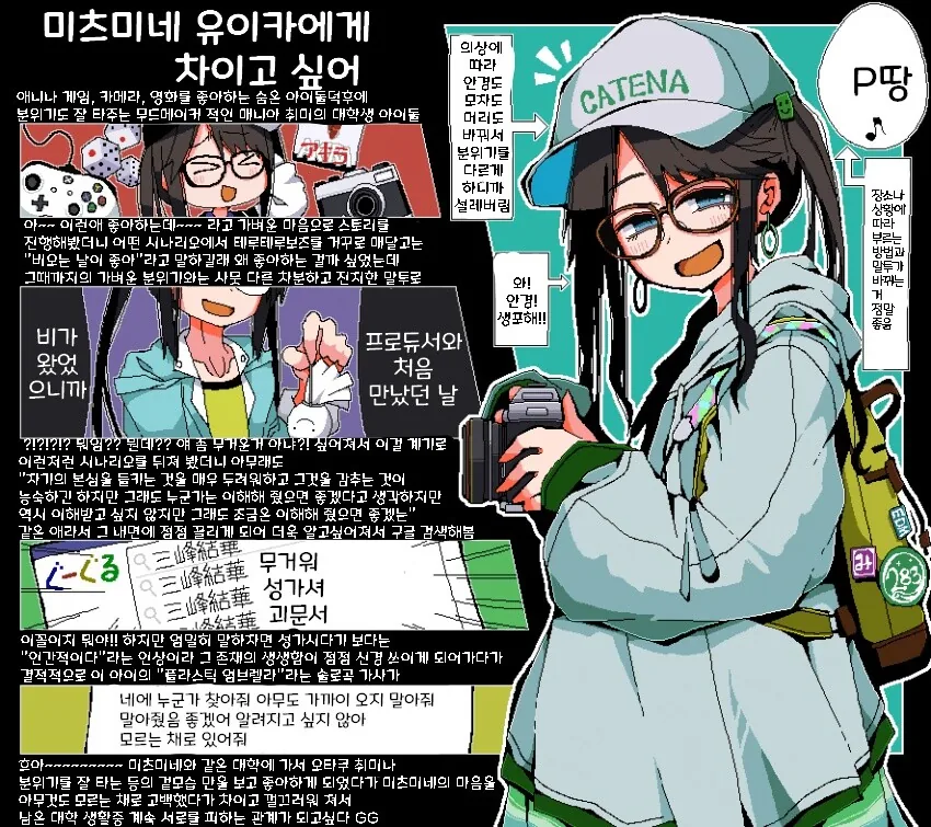 [@] 미츠미네 유이카에게 차이고 싶다.manhwa