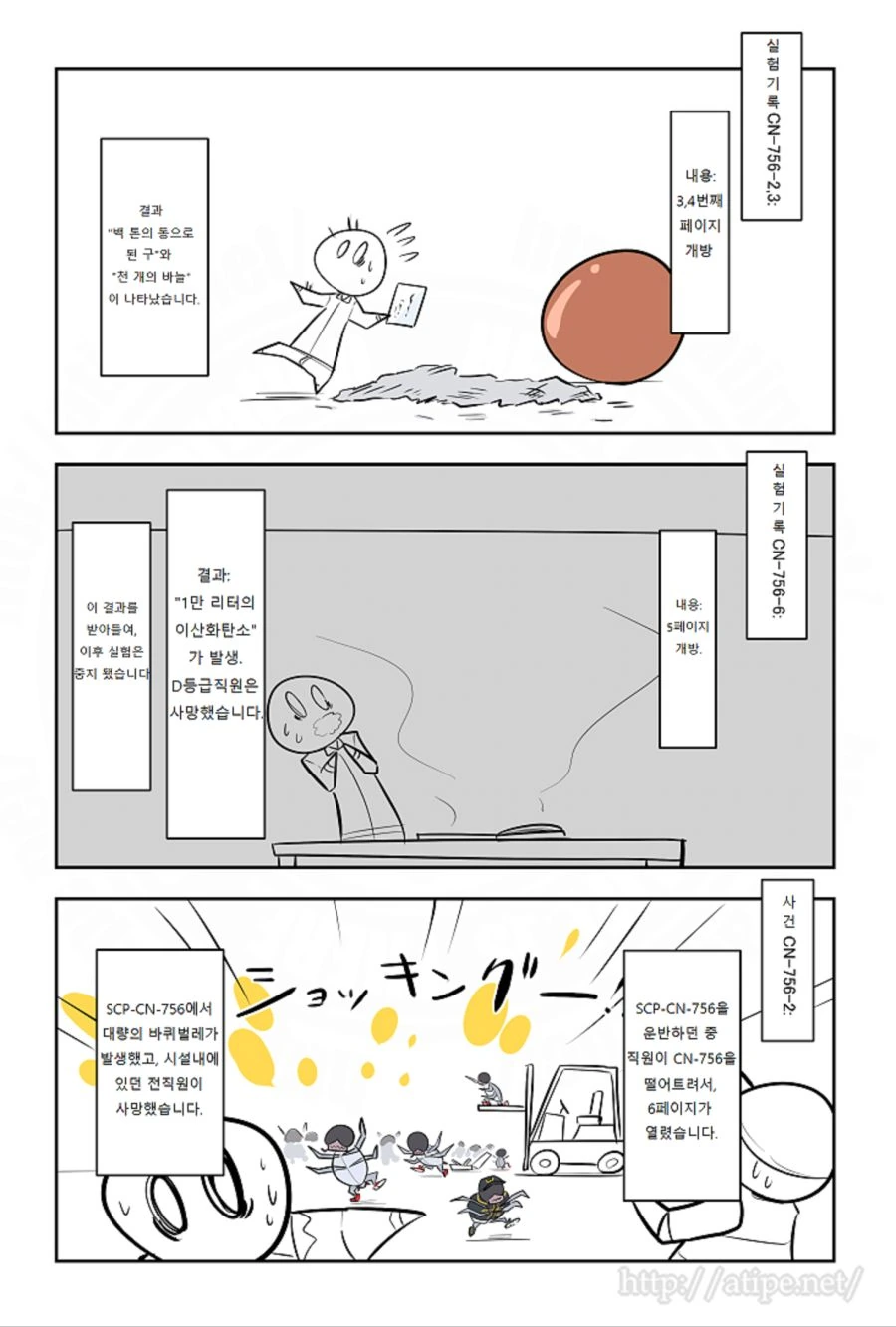 SCP 간단 소개 만화 - SCP-CN-756 숫자의 책 - 이미지 3
