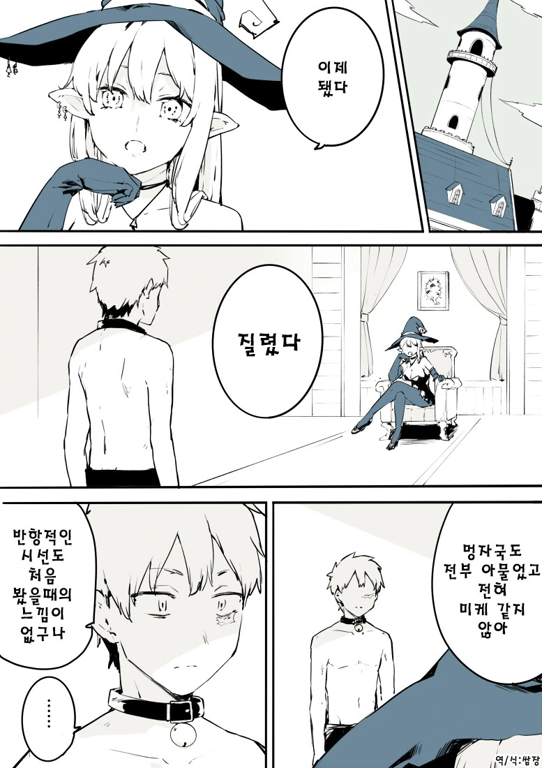 마녀에게 팔려가 인간 고양이가 되는 만화 - 이미지 6