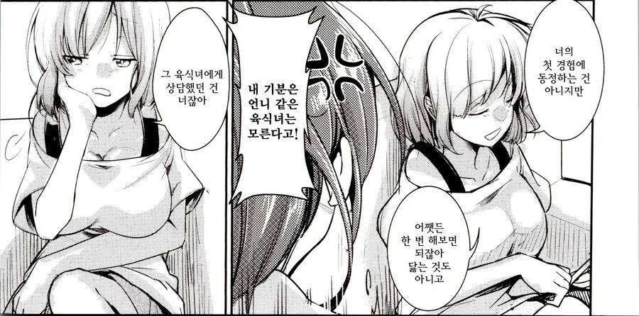 ㅎㅂ?) 세자매 남친들의 ㅅㅈ 만화 - 이미지 3