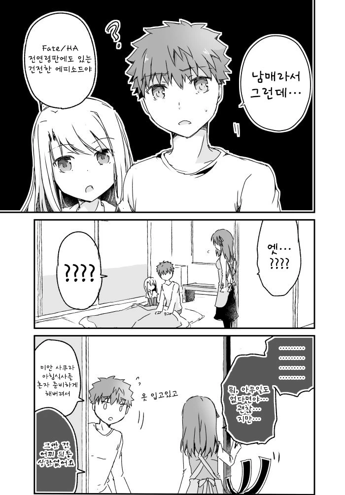 [fate]이리야랑 동침하는 만화 - 이미지 2
