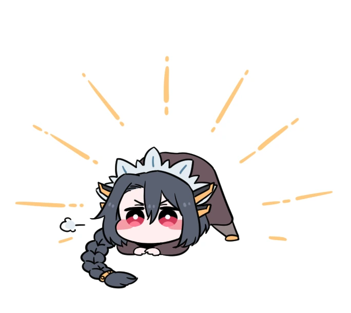 라오진, ㅎㅂ?) 잭오 포즈 따라해보는 흑츙이.manga