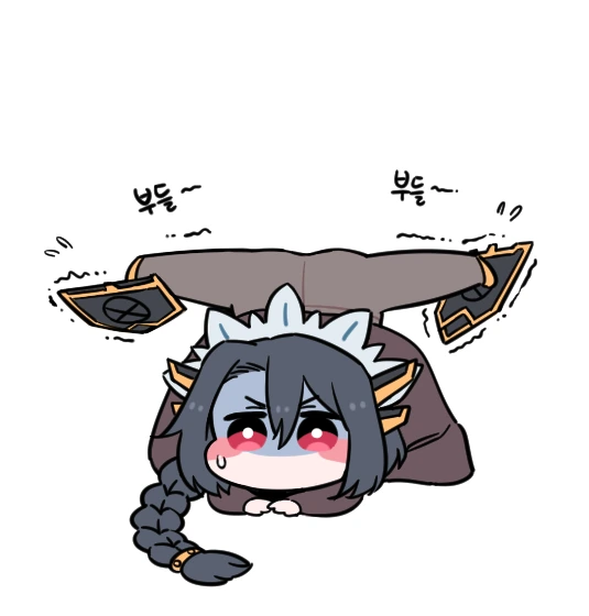 라오진, ㅎㅂ?) 잭오 포즈 따라해보는 흑츙이.manga - 이미지 2