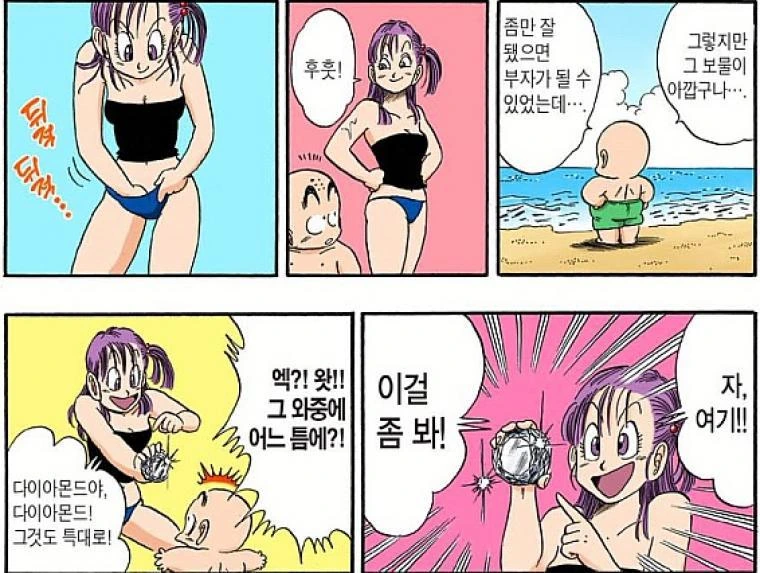 [드래곤볼]보석을 꺼내다