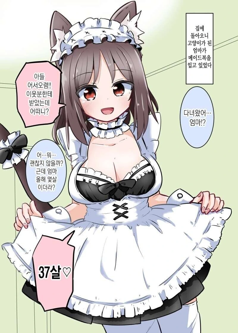 일어났더니 엄마가 고양이가 되어있었다.manwha - 이미지 3