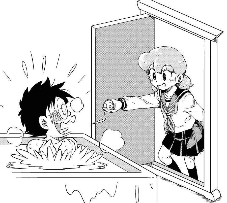 중학생이 되자 부쩍 장난을 잘 치게 된 이슬이.manga - 이미지 3